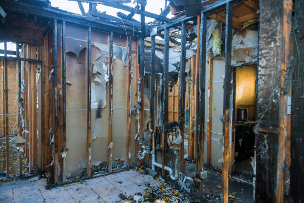 Professional Soot Cleanup technician working in Hutchinson, MN